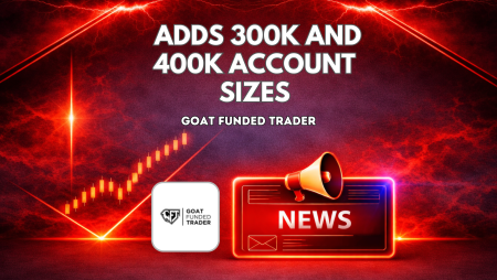 Goat Funded Trader Adds 300K and 400K Account Sizes
