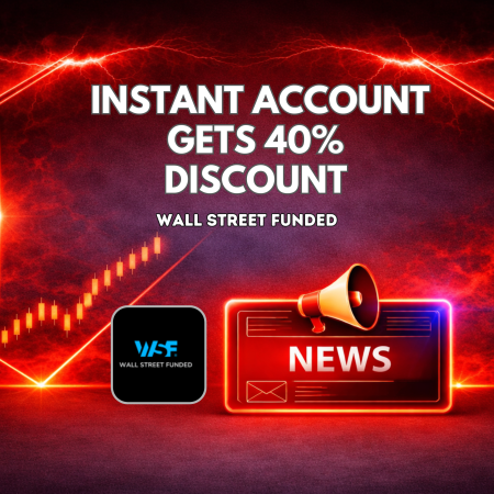 Wall Street Funded Instant Account Gets 40% Discount