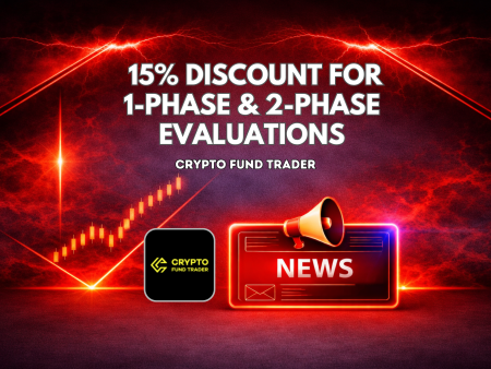 Crypto Fund Trader 15% Discount 1-Phase & 2-Phase