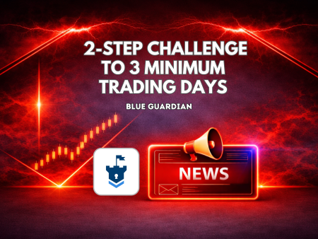 Blue Guardian Cuts 2-Step Challenge to 3 Minimum Trading Days