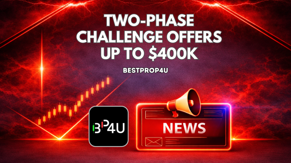 BestProp4U Two-Phase Challenge Offers Up to $400K