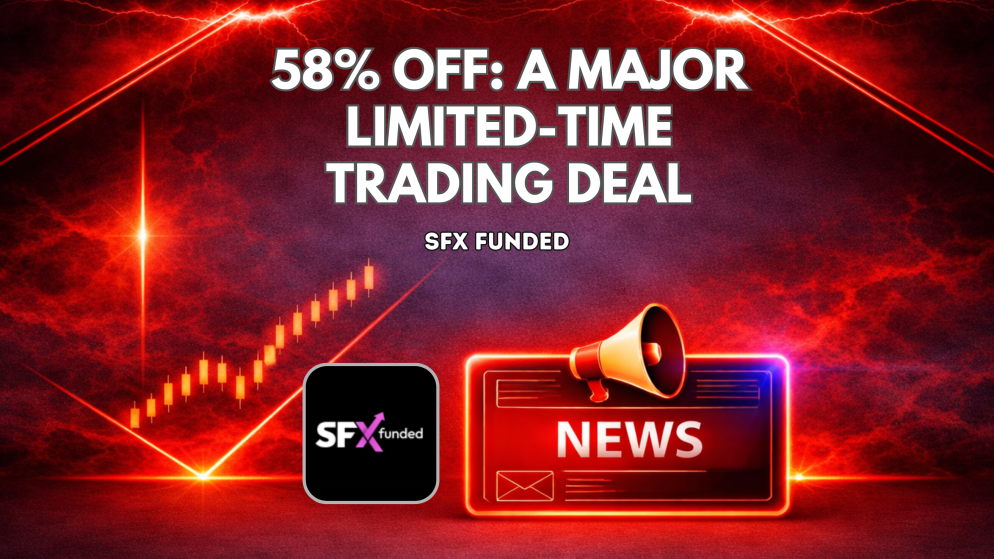 SFX Funded 58% OFF: A Major Limited-Time Trading Deal