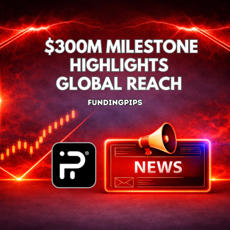 FundingPips $300M Milestone Highlights Global Reach