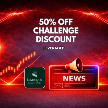 Leveraged 50% Off Challenge Discount for New Traders