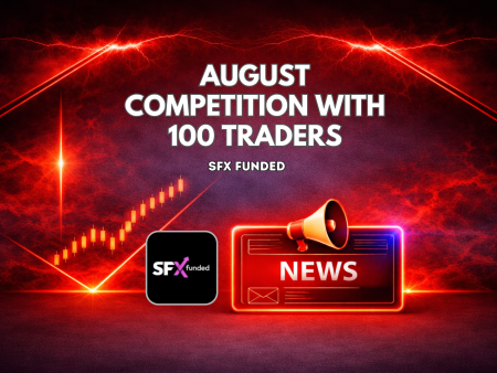 SFX Funded August Competition with 100 Trader Prize Pool