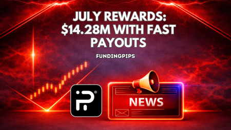 FundingPips July Rewards Reach $14.28M as Fast Payouts Remain