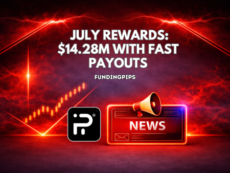 FundingPips July Rewards Reach $14.28M as Fast Payouts Remain