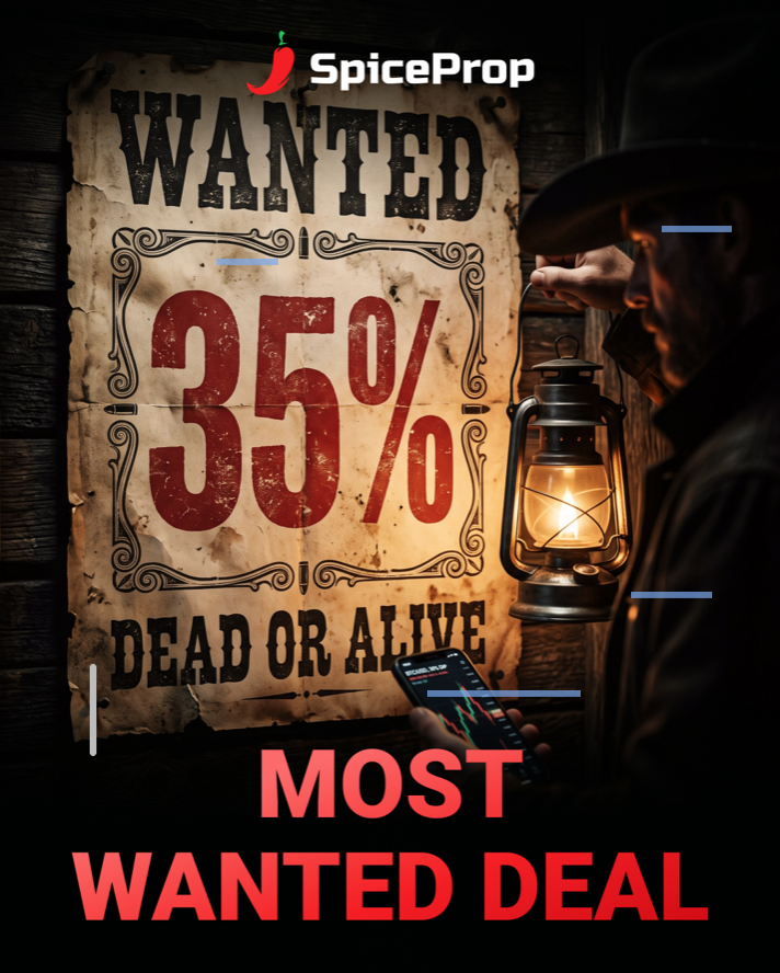 SpiceProp offers 35% off all challenges with WANTED35 until August 14. See what traders should consider before buying.