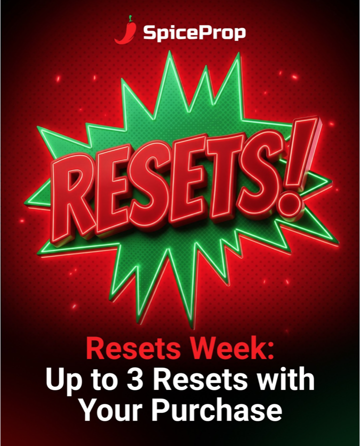 SpiceProp has launched a Resets Week promotion, giving traders discounted access to its evaluation programs.