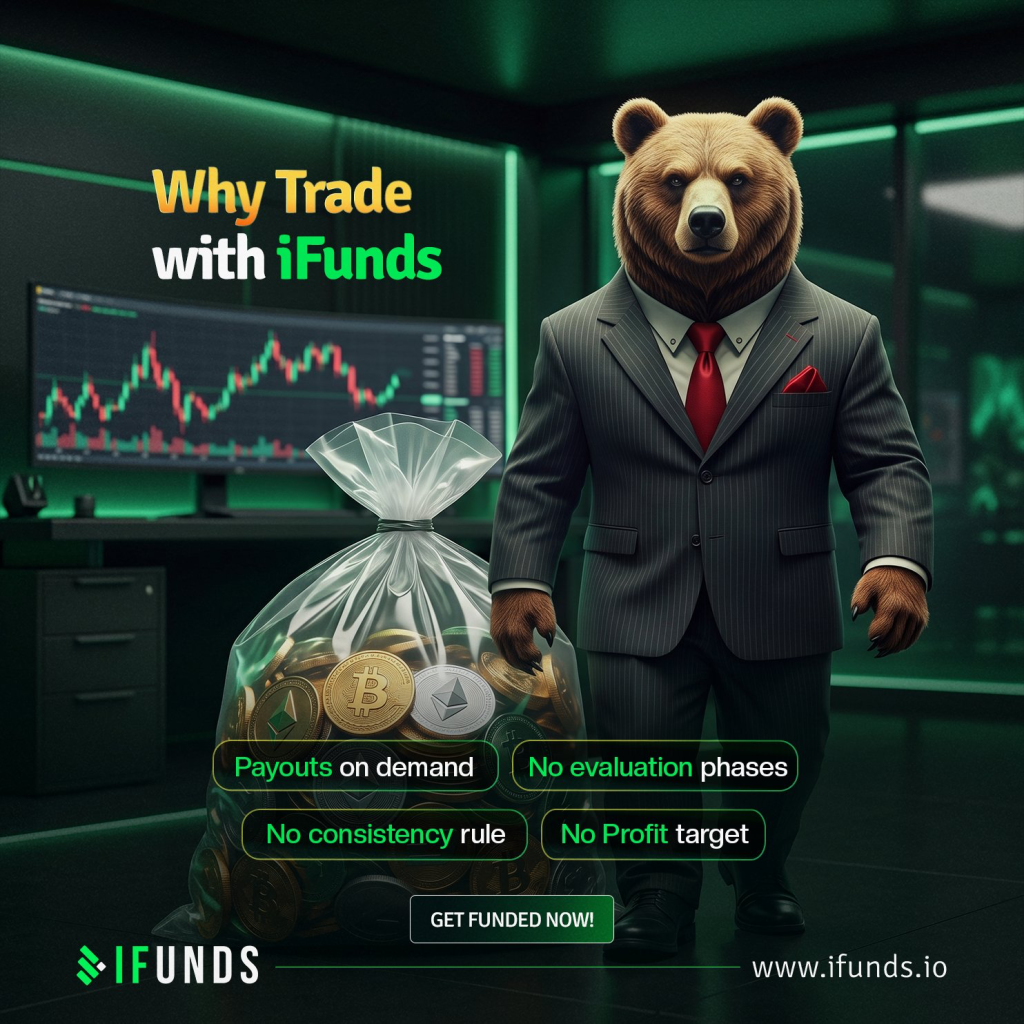 Explore iFunds instant funding with no evaluation, on-demand payouts, flexible drawdown options and a 5% Forex Prop Reviews discount.