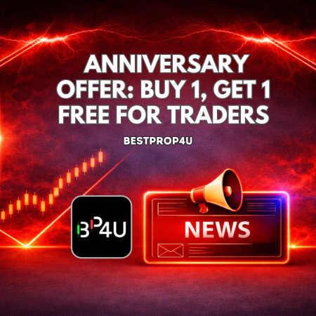 BestProp4U Anniversary Offer: Buy 1, Get 1 Free for Traders