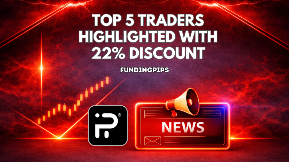 FundingPips Top 5 Traders Highlighted With 22% Discount
