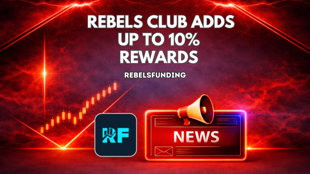 RebelsFunding Rebels Club Adds Up to 10% Rewards