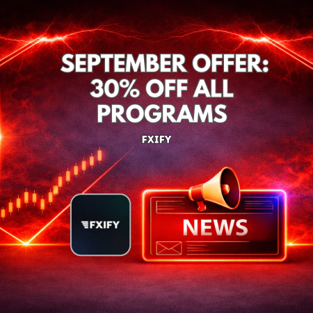 FXIFY September Offer: 30% Off All Programs This Month