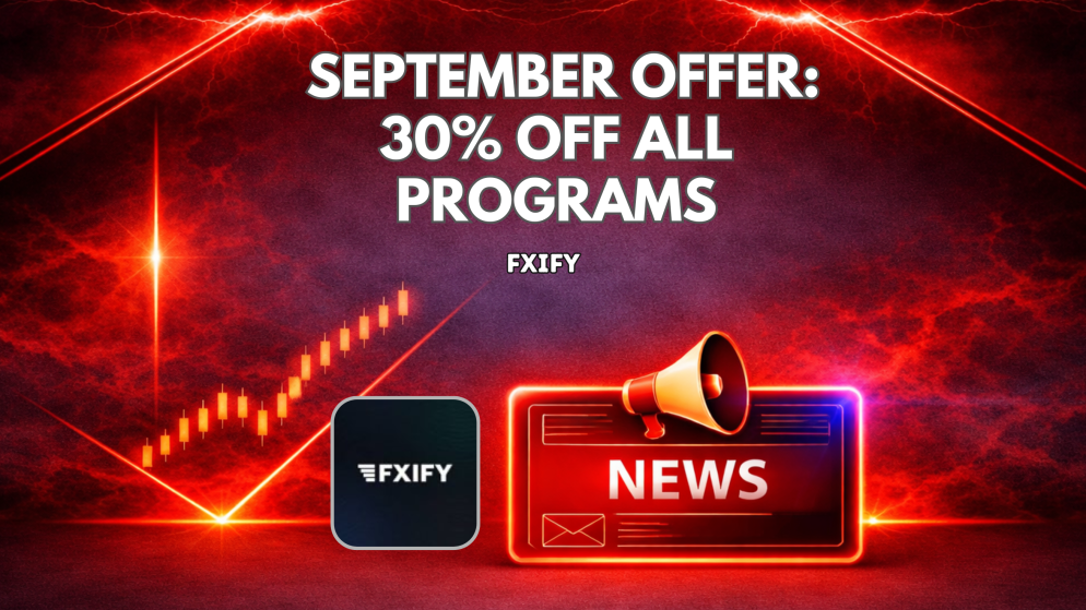 FXIFY September Offer: 30% Off All Programs This Month