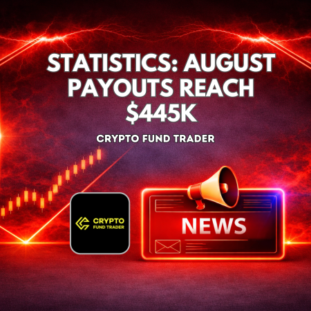 Crypto Fund Trader August Payouts Reach $445K