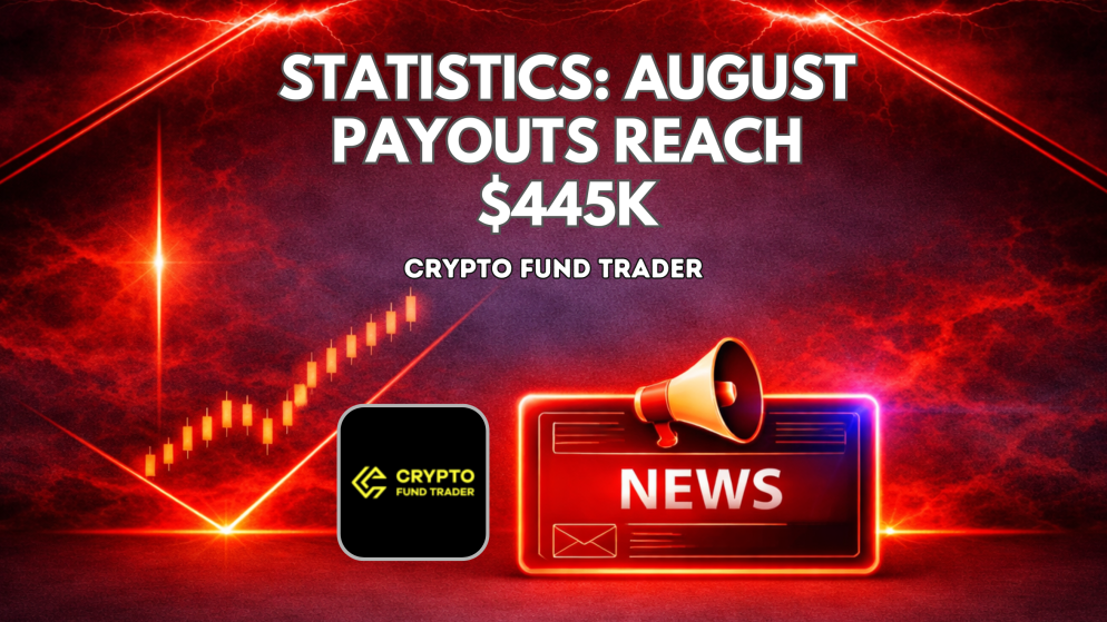 Crypto Fund Trader August Payouts Reach $445K