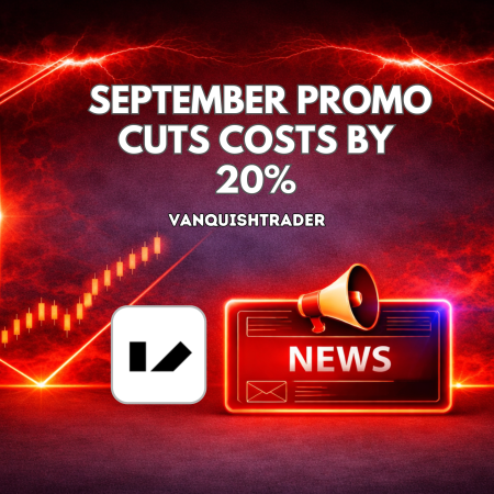 VanquishTrader September Promo Cuts Costs by 20%