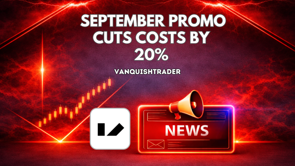 VanquishTrader September Promo Cuts Costs by 20%