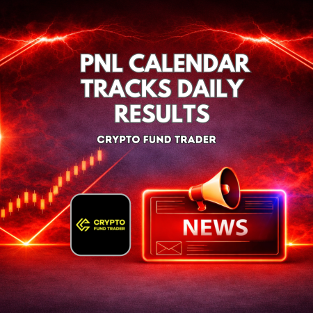 Crypto Fund Trader PnL Calendar Tracks Daily Results