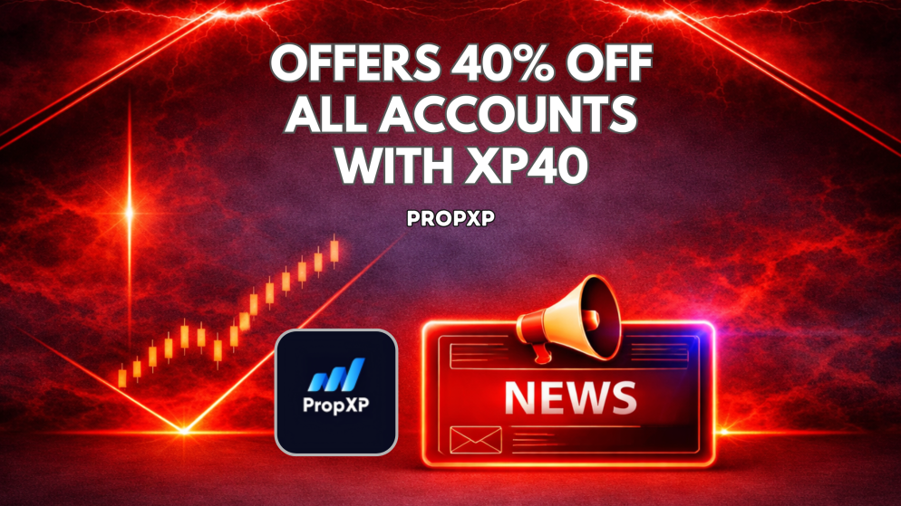 PropXP Offers 40% Off All Accounts With XP40