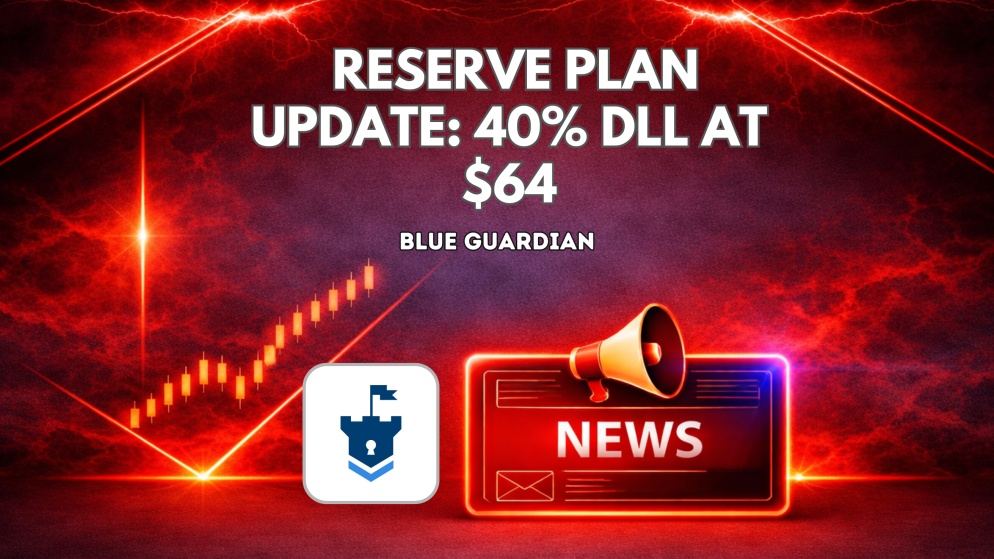 Blue Guardian Reserve Plan Update: 40% DLL at $64