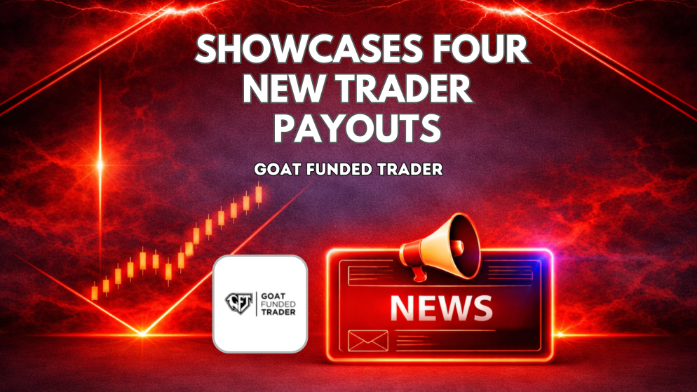 Goat Funded Trader Showcases Four New Trader Payouts