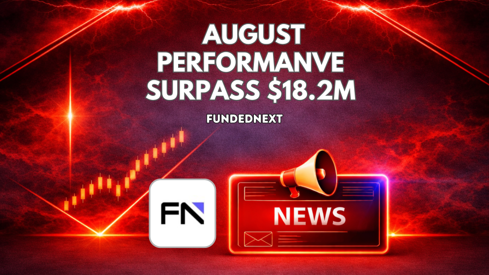 FundedNext August Performance Rewards Surpass $18.2M