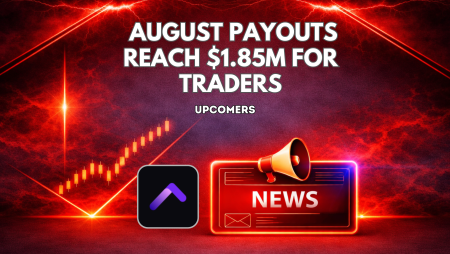 Upcomers August Payouts Reach $1.85M for Traders