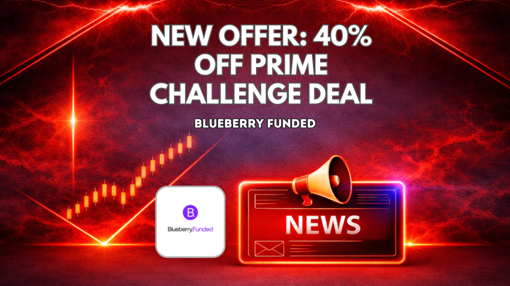 Blueberry Funded 40% Off Prime Challenge Deal