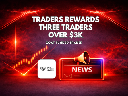 Goat Funded Trader Rewards Three Traders Over $3K
