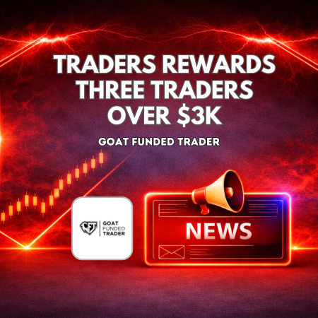Goat Funded Trader Rewards Three Traders Over $3K