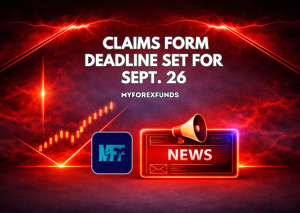 MyForexFunds Claims Form Deadline Set for Sept. 26