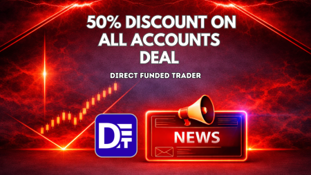 Direct Funded Trader 50% Discount on All Accounts Deal