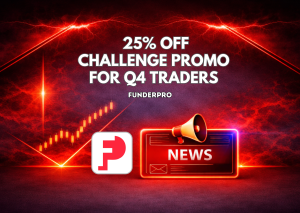 FunderPro 25% Off Challenge Promo for Q4 Traders