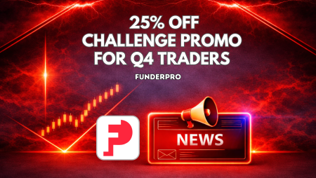 FunderPro 25% Off Challenge Promo for Q4 Traders