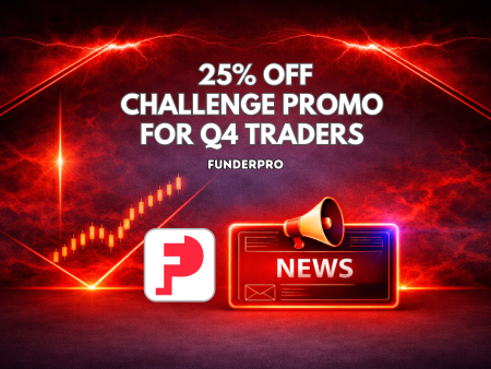 FunderPro 25% Off Challenge Promo for Q4 Traders