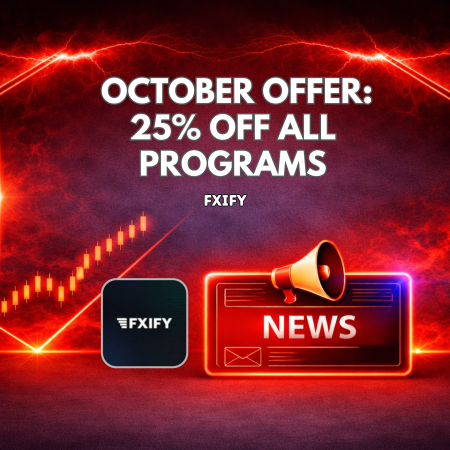 FXIFY October Offer: 25% Off All Programs
