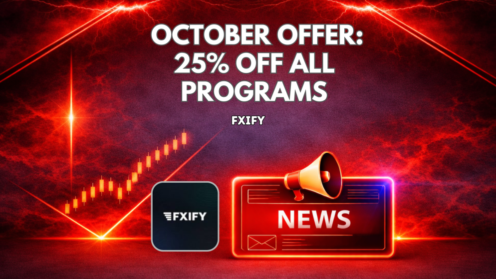 FXIFY October Offer: 25% Off All Programs