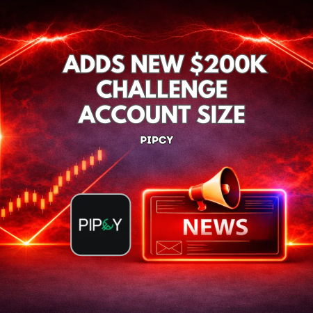 Pipcy Adds New $200K Challenge Account Size