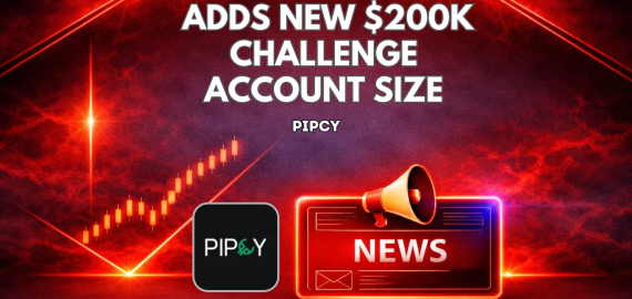 Pipcy Adds New $200K Challenge Account Size