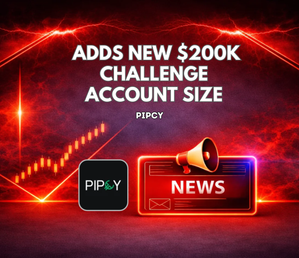 Pipcy Adds New $200K Challenge Account Size