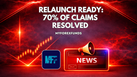 MyForexFunds Relaunch: 70% of Claims Resolved