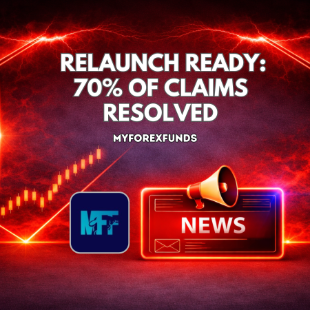 MyForexFunds Relaunch: 70% of Claims Resolved