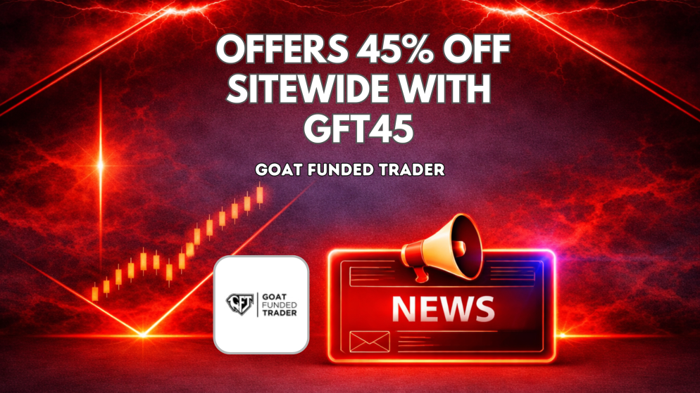 Goat Funded Trader Offers 45% Off Sitewide with GFT45