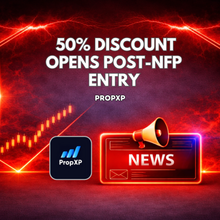 PropXP 50% Discount Opens Post-NFP Entry