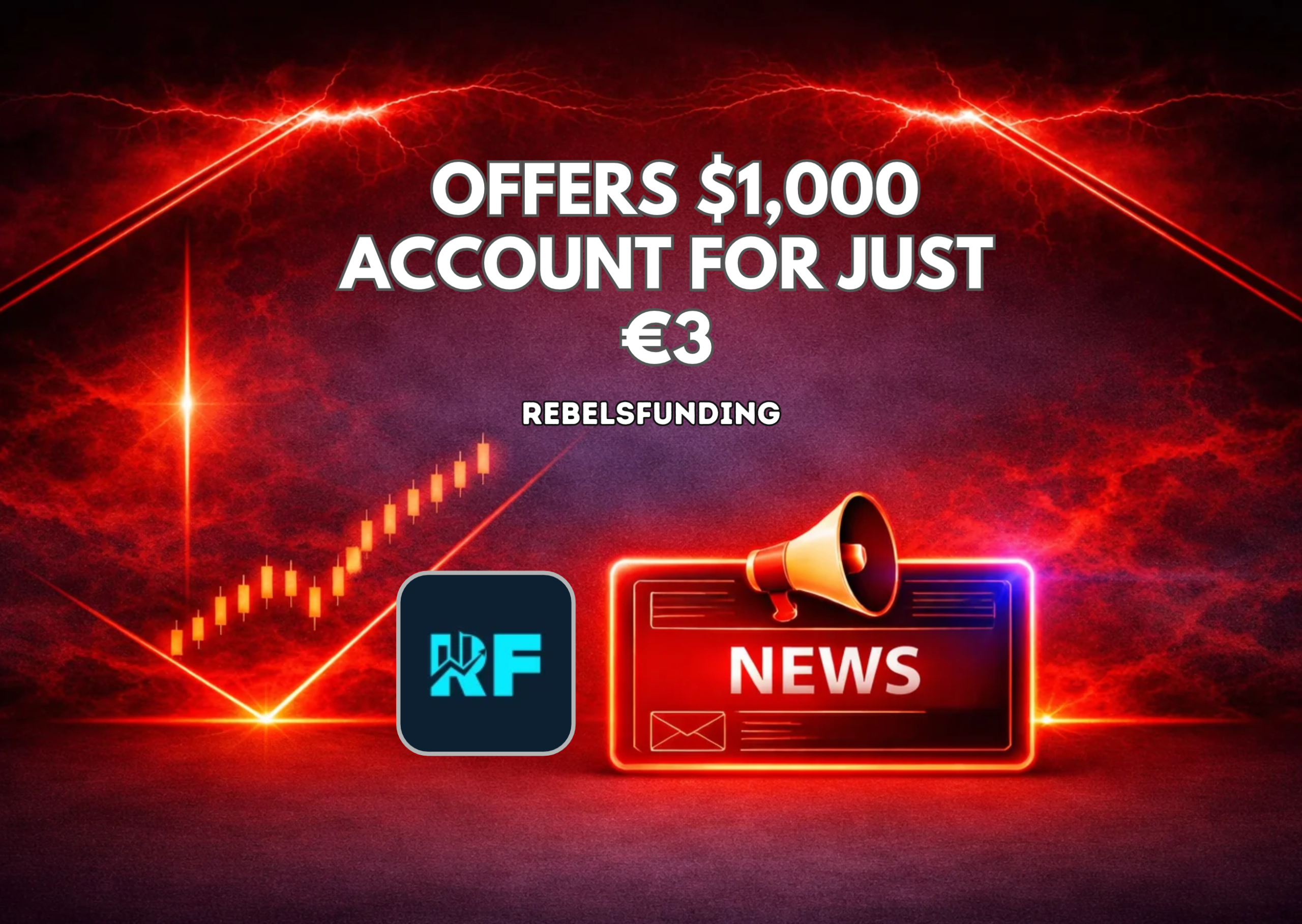 RebelsFunding Offers $1,000 Account for Just €3