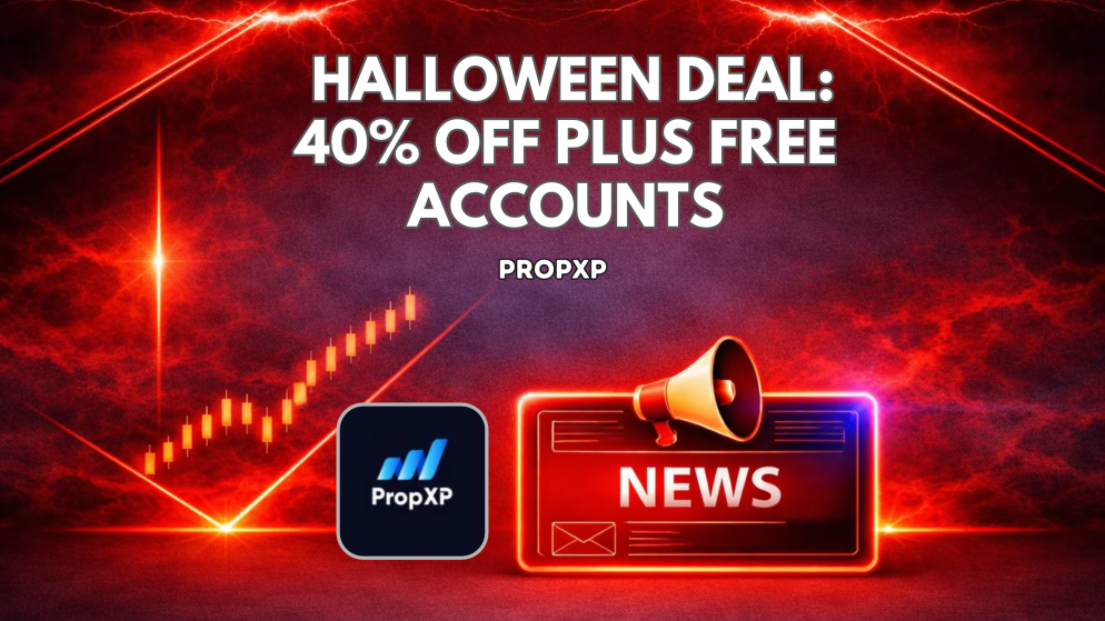 PropXP Halloween Deal: 40% Off Plus Free Accounts