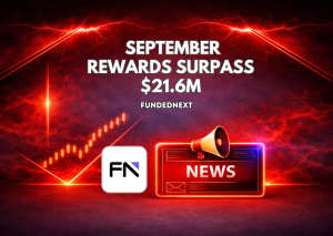 FundedNext September Rewards for Traders Surpass $21.6M