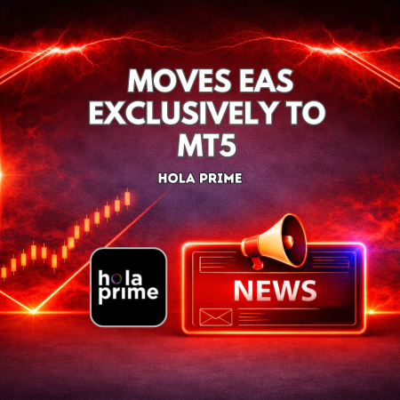 Hola Prime Moves EAs Exclusively to MT5